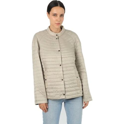 Women Down Jacket Big Size Warm Female outwear high quality Cotton Padded Slim Quilted Clothes Office Vest Quilted Coat 18-05