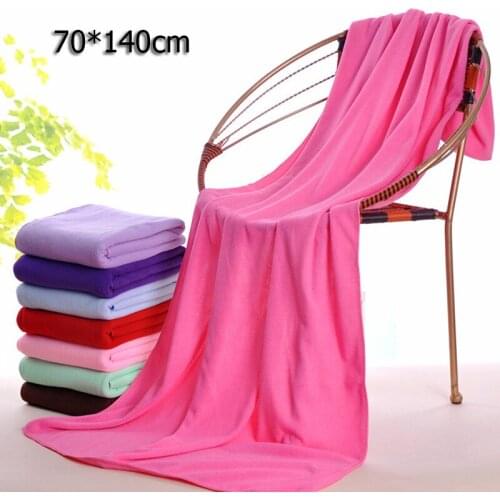 140x70cm Microfiber Absorbent Bath Towel Soft Comfort Quick Dry Large Beach Towel Bathroom Shower Towel large Cleaning Towels