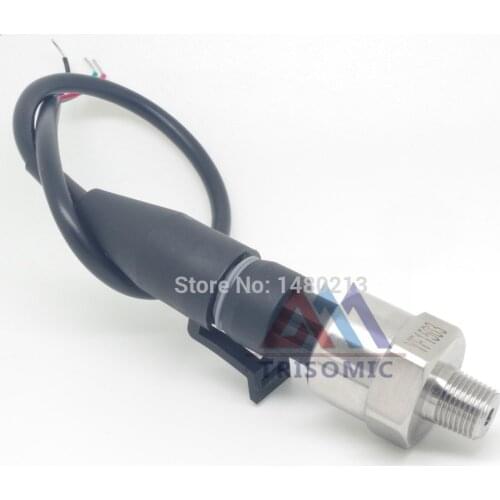 High quality 1/4" NPT IP67 316 Stainless Pressure Transducer Transmitter Gas Air Water 30cm Cable