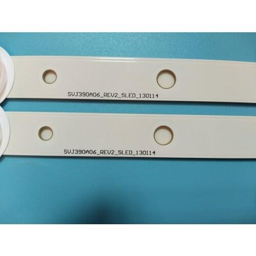 100% NEW Original LED Backlight strip 9 PCS/lot 39" LED strip SW 39 3228 05 REV1.1 120814 5 LEDS(1 LED 3V) 420mm