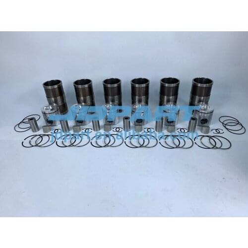 6CT Cylinder Engine Liner Kit For Cummins