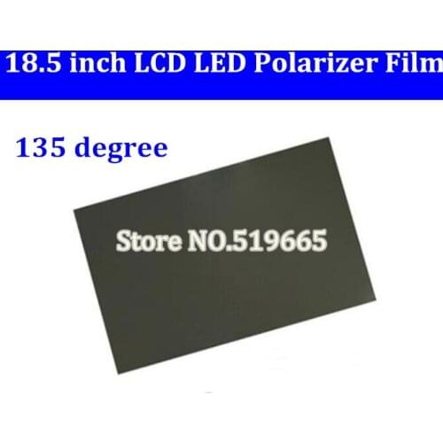 Free Shipping!!!New 18.5" inch 135 degree Glossy 418MM*238MM LCD Polarizer Film for tft LCD LED Screen