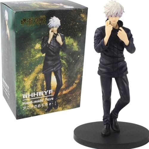 21cm Anime Jujutsu Kaisen Figure Gojo Satoru PVC Action Figure Model Toys Doll Gifts