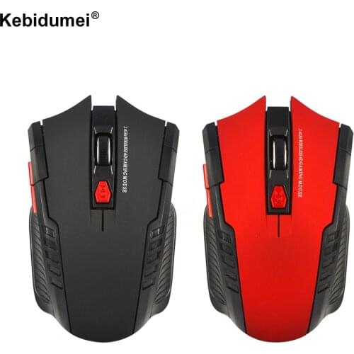 Kebidumei 2.4Ghz Game Computer Mouse Mini Portable Optical Computer Office Wireless Gaming Mouse Mice Professional for PC Laptop