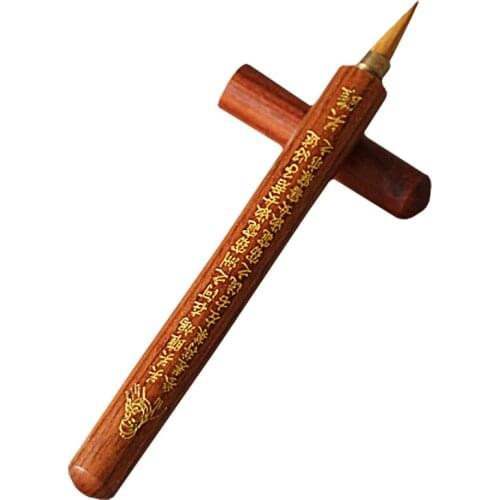 Weasel Hair Brush Pen Small Regular Script Xiao Kai Writing Brush for Copying Scriptures Chinese Calligraphy Painting Brushes