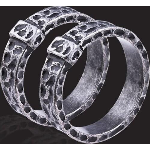 Classic TV A Rings Outlander Themed Rings Retro Knot Alloy Badge Ring Men Women Wedding Jewelry Gift