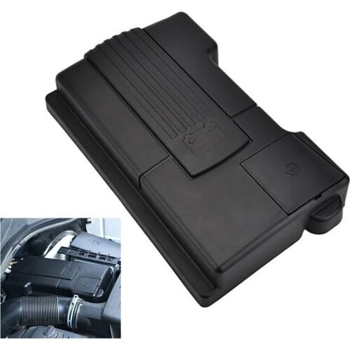 Car Electrode Engine Battery Cover Shell Protector Dustproof For Tiguan Passat B8 Golf MK7 Touran Seat Leon Battery Cover