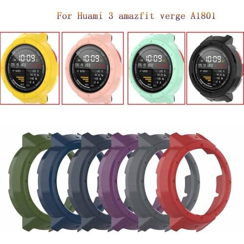 2020 Hot Sale Watch Cases Cover Smart Watch Protective Cases Fashion Protective Shell 47MM For Huami Watch 3 Amazfit verge A1801