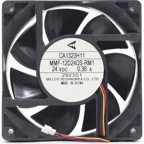 MITSUBISHI 12038mm 120*120*38mm MMF-12D24DS-RM1 24V 0.36A CA1323H11 3Wire Cooling DC fan Axial Fan