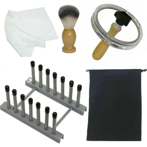 2021 New Label Saver Record Cleaner Album LP Vinyl Clean Protector Clamp Care Clip Kit 5 In 1