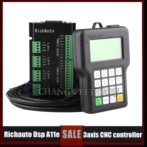 HYCNC-Dsp A11 Richauto remote control 3-axis CNC router A11e A11s A11c for remote control of CNC engraving and cutting