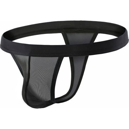 Tight Men Underwear Thong Jockstrap Comfortable Breathable Jock Strap Homme Slip Erotic String Homens