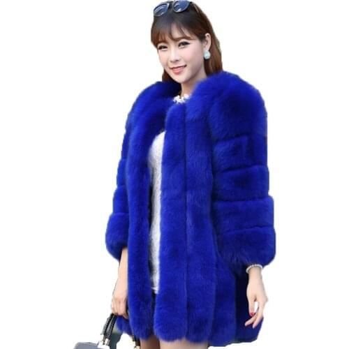 ODFVEBX Pink Fur Coats