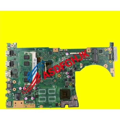 Original For ASUS Q551LN Motherboard WITH I7-4510U 4GB GT840M Mainboard 60NB0690-MB1820 fully tested