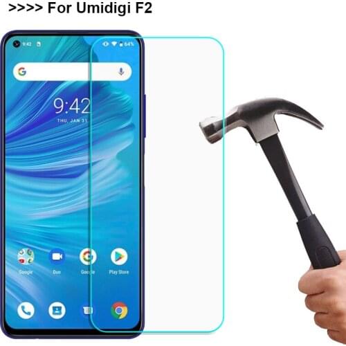 Original Anti-shatter Tempered Glass For Umidigi F2 9H Hard Ultra Thin Screen Protector For UMI UMIDIGI F2 Smartphone Front Film