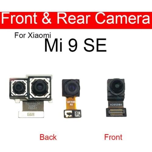 Font & Rear Main Camera For Xiaomi Mi 9 SE 9se Small & Big Back Facing Camera For Mi 9SE Replacement Parts