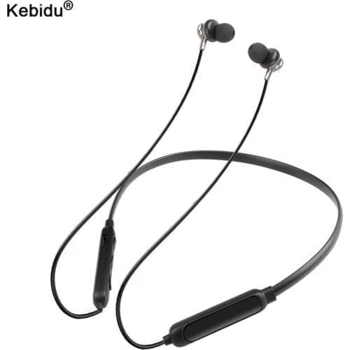 Noise reduction TWS Magnetic Bluetooth5.0 Headset Wireless Sports Headset Hanging Neck Bluetooth In-ear Headset For Running