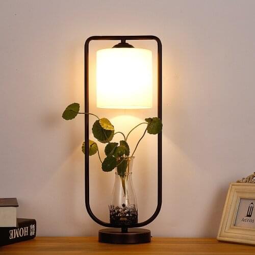 Modern Wood Table Lamp E27 AC110V-240V EU US Plug Student Table Lamp Bedroom Bedside Lamp Indoor Living Room Bedroom Lamp