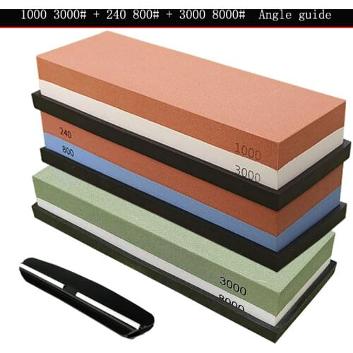 Whetstone Sharpening Stones Professional Knife Sharpener grinding stone water stone kitchen Tool 1000 3000 6000grit Double-sided