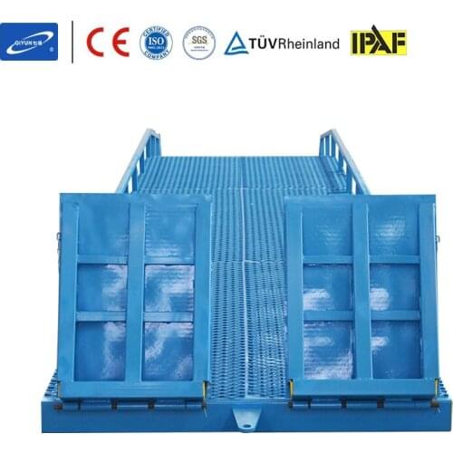 Qiyun 6-15 Tons Container Ramp Forklift Car Load Ramps Truck Loading Container Ramp Goods Loading Unloading Ramp