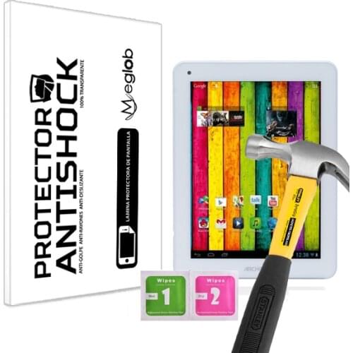 Screen protector Anti-Shock Anti-scratch Anti-Shatter compatible with Tablet Archos 80 Titanium