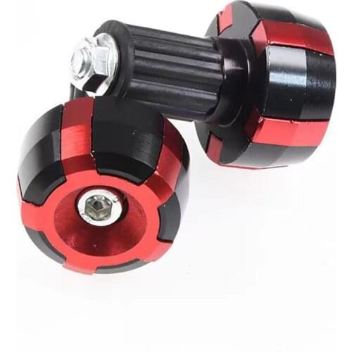 Green CNC Aluminum motorcycle Grips Bar Ends Plugs Motorbike Handle Bar End Weight Motocross Sliders For 22mm 7/8'' Handlebar