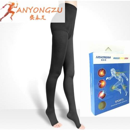 Women segmental pressure, health care, auxiliary elastic socks pantyhose breathable shaping buttock lifting anti-friction