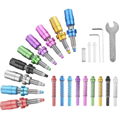 1pc Archery Aluminum Alloy Cushion Plunger Recurve Bow Shooting Arrow Rest Pressure Button Side Pad for Bow Hunting Accessories