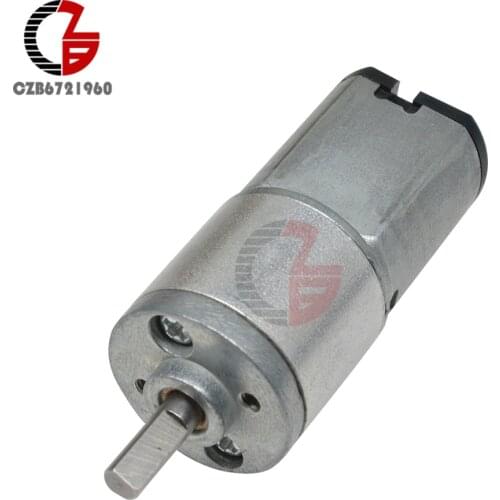 16GA 030 DC Gear Motor 6V 100RPM Linear Electric Miniatura Motor for Home Appliance Fan Car Hobby Toy RC Car