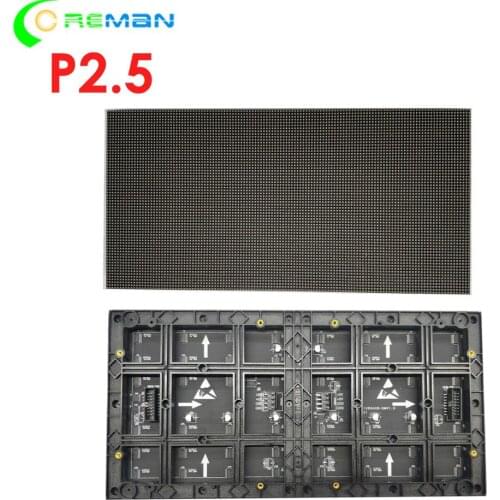 3mx2m indoor led video wall p2.5 led module 320x160mm , 960x960 640x640 p2.5 led panel cabinet front access rear access module