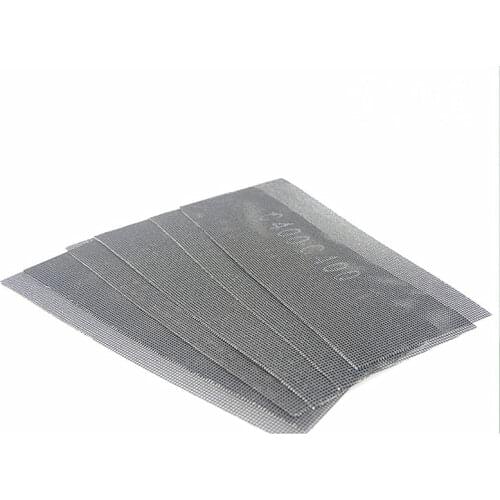5pcs! Dry and wet Sanding Screen anti-blocking Abrasive Mesh Net for engraving jade Stone Carving Tools 100/120/150/180/240/320