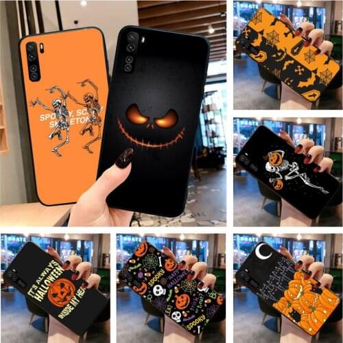 Surprise Night Halloween Phone Case for Huawei P20 P30 P40 lite E Pro Mate 30 20 Pro P Smart 2020 P10