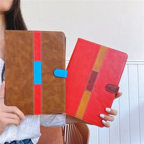 Business leather card bag Tablet Case for Ipad Air 4 Ipad Pro 2021 Ipad 7th 8th 9.7 10.2 10.5 Mini 5 4 3 2 Case Anti-fall Cover