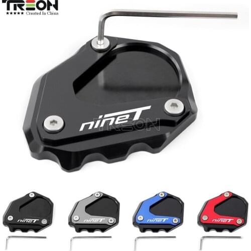 For BMW R Nine T R nineT RnineT RNINET 2013-2016 Motorcycle Kickstand Foot Side Stand Extension Pad Support Plate Enlarge Stand