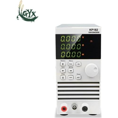 KP184 DC Electronic Load Meter 200W/400W Battery Capacity Tester Power Test Aging Meter KP182 Electronic Load Meter