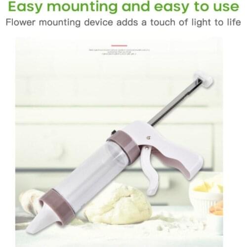 Cookie Tools Biscuit Maker Manual Cookie Gun Decorating Squeezer Cream Decorator Baking Tool Decorator Tool