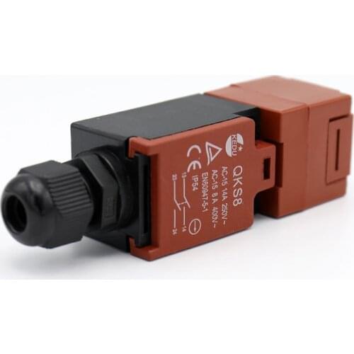 KEDU QKS8 AC 250V/400V 15/14A/8A IP54 Safety Interlock Switch for High Efficiency Long Life Energy Saving Safetys Door Switches