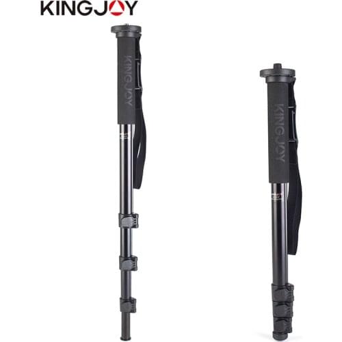 KINGJOY Officia MP208F Monopod Dslr For All Models Professional Camera Tripod Stand Video Para Movil Flexible Tripe Stativ
