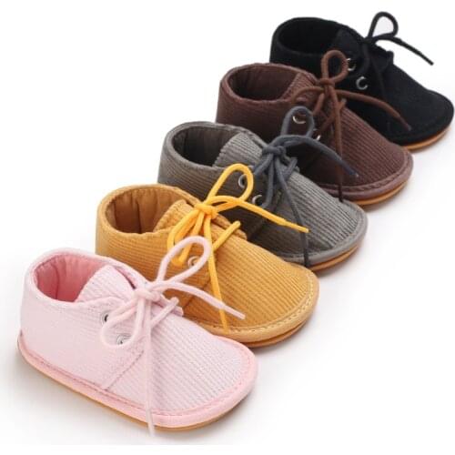 Classic Baby Shoes Newborn Infant First Walkers Newborn Boy Girl Sneaker Cotton Soft Anti-Slip Casual Toddler Sports Baby Shoes