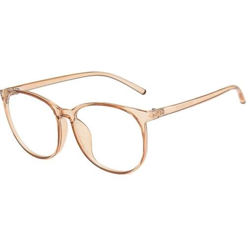 Computer Glasses Frame Women Men Anti Blue Light Round Eyewear Blocking Glasses Optical Spectacle Eyeglass