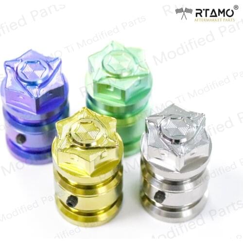 Ti Gr5 Titanium Alloy Motorcycle Kickstarter Cover Bolt for Honda Wave Click Rs Dream