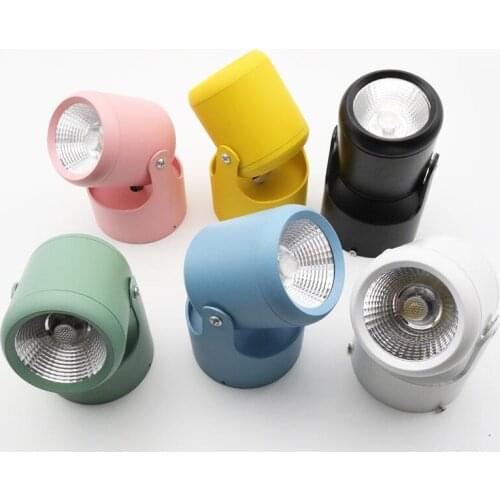 Macaron Surface Mounted Ceiling Downlight 7W 12W 15W 20W LED Ceiling Spot Light AC110/220V for Kitchen Living room Decor