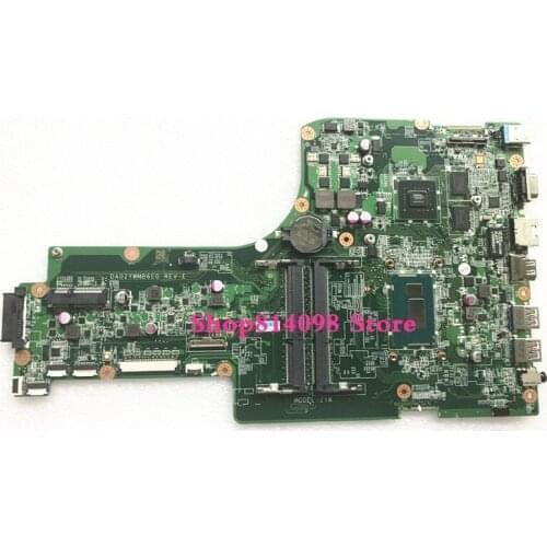 Laptop motherboard NBMNW11002 NB.MNW11.002 For acer FOR aspire E5-771G E5-771 motherboard DA0ZYWMB6E0 REV:E WITH i3 PROCESSOR