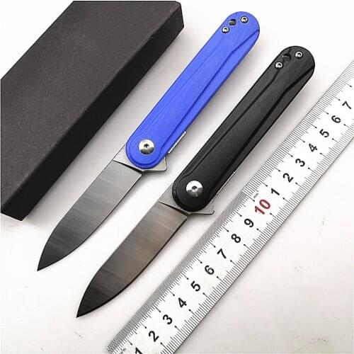 KESIWO KH16 Folding Knife D2 Blade G10 Handle Sharp Pocket Utility Outdoor Camping Survival Knife EDC Tool