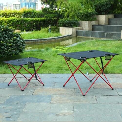 Ultralight Aluminum Alloy Portable Folding Table Camping Picnic Beach Dining Barbecue Cooking Table Mesas Plegables