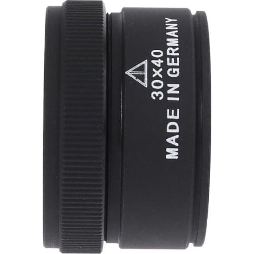 Magnifier Glass Lens Optics Loupes Portable Pocket For Jeweler Coins Stamps 30X x 40mm G32C