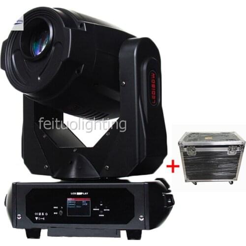 High Power Dmx Lyre 180w Spot Led Moving Head Gobo Light 3 Facet Prism 16 Channel Stage Gobo Moving head Disco Dj Party Light