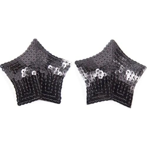 Women Sexy Sequins Nipple Cover Pasties Breast Petals Star Nipple Sticker Fetish Boob Tape Clubwear Cubre Pezon