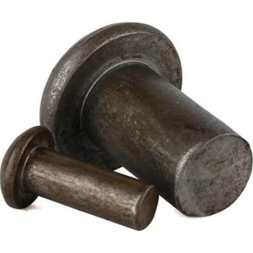1pcs M12 Iron True color GB867 Semicircle Round head rivets solid rive 40~70mm length