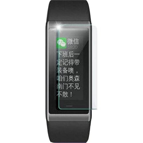 2pcs Soft TPU Clear Protective Film For Xiaomi Amazfit Cor Huami Midong Health Smart band Wristband Full Screen Protector Cover